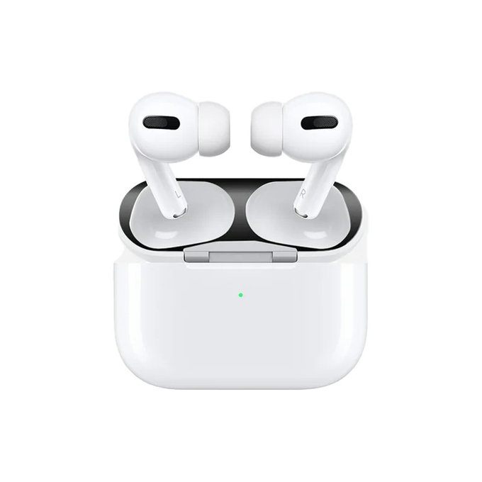 FixPremium - Autocollant antipoussière pour AirPods Pro, noir