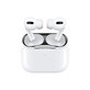 FixPremium - Autocollant antipoussière pour AirPods Pro, noir
