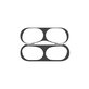FixPremium - Autocollant antipoussière pour AirPods Pro, noir