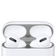 FixPremium - Autocollant antipoussière pour AirPods Pro, argent