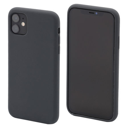 FixPremium - Coque en silicone pour iPhone 11, gris sidéral