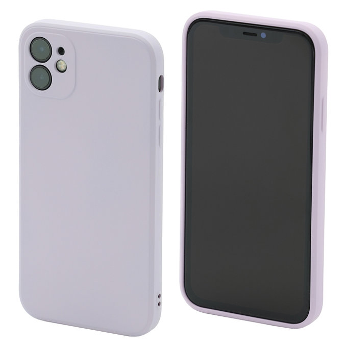FixPremium - Coque en silicone pour iPhone 11, violet