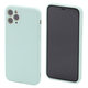 FixPremium - Coque en silicone pour iPhone 11 Pro, light cyan