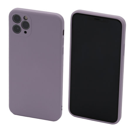 FixPremium - Coque en silicone pour iPhone 11 Pro Max, violet