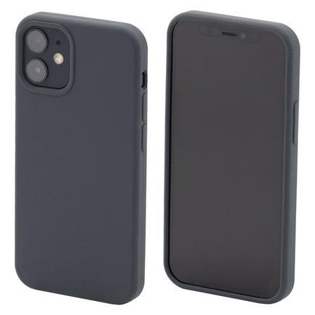 FixPremium - Coque en silicone pour iPhone 12 mini, gris sidéral