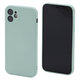 FixPremium - Coque en silicone pour iPhone 12, cyan clair