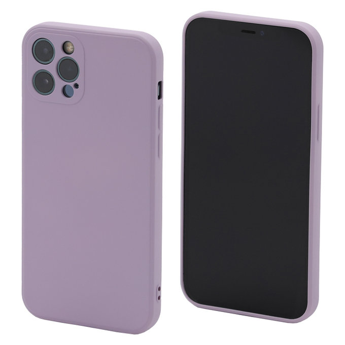 FixPremium - Coque en silicone pour iPhone 12 Pro, violet