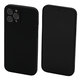 FixPremium - Coque en silicone pour iPhone 12 Pro Max, noir