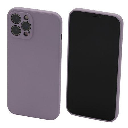 FixPremium - Coque en silicone pour iPhone 12 Pro Max, violet