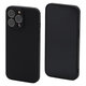 FixPremium - Coque en silicone pour iPhone 13 Pro, noir