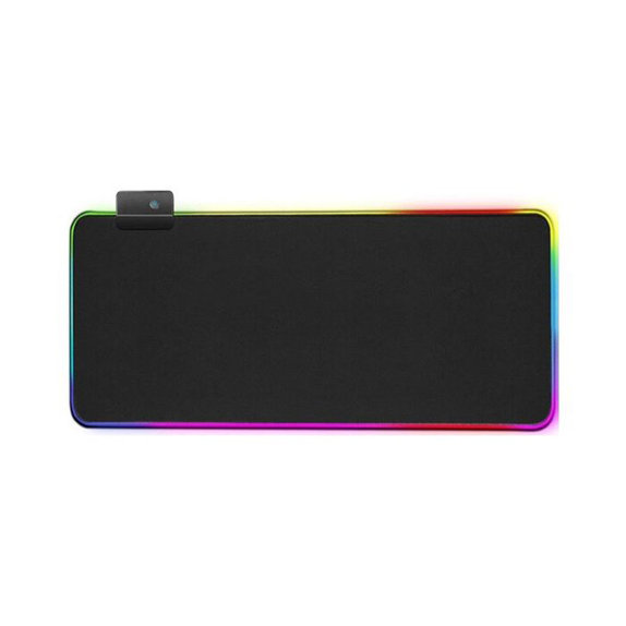 FixPremium - Tapis de souris et clavier s RGB, 90x40cm, noir