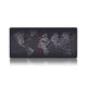 FixPremium - Tapis de souris et clavier avec motif de carte, noir