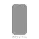 FixPremium Privacy Anti-Spy Glass - Verre Trempé pour iPhone 12 Pro Max