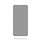 FixPremium Privacy Anti-Spy Glass - Verre Trempé pour iPhone 13 mini