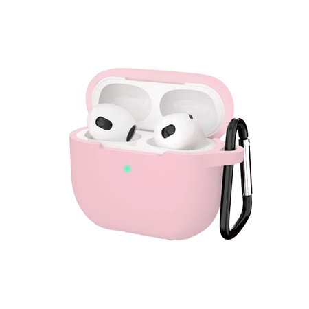 FixPremium - Étui en silicone pour AirPods 3, rose