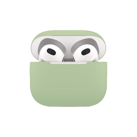 FixPremium - Étui en silicone pour AirPods 3, vert