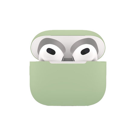 FixPremium - Étui en silicone pour AirPods 3, vert