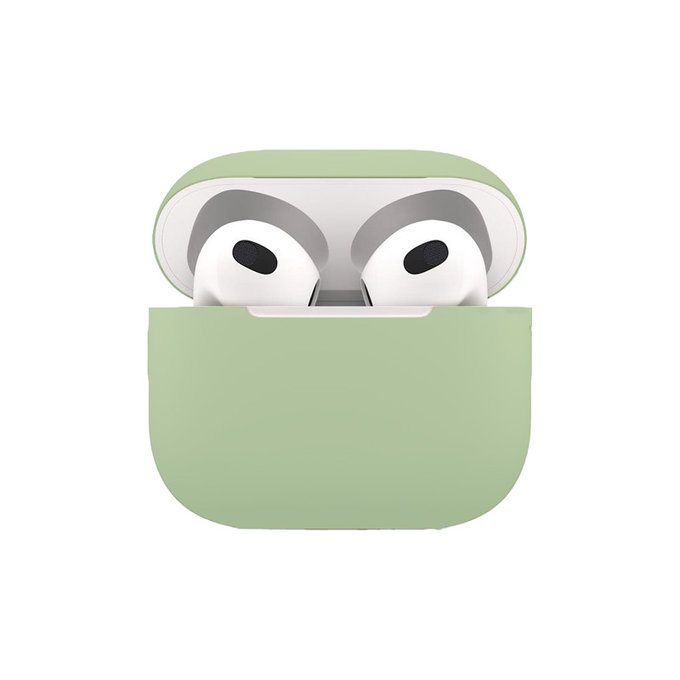 FixPremium - Étui en silicone pour AirPods 3, vert