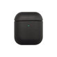 FixPremium - Étui en cuir pour AirPods 1 & 2, noir