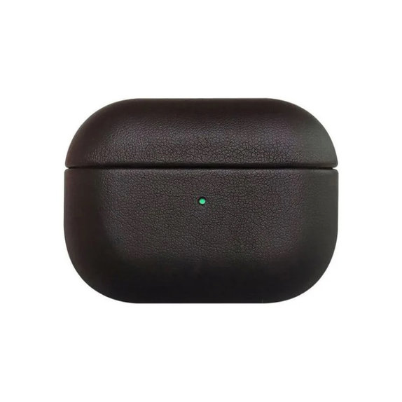 FixPremium - Étui en cuir pour AirPods Pro, noir