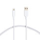 Lightning / USB câble, 1 m, compatible avec Apple, bulk