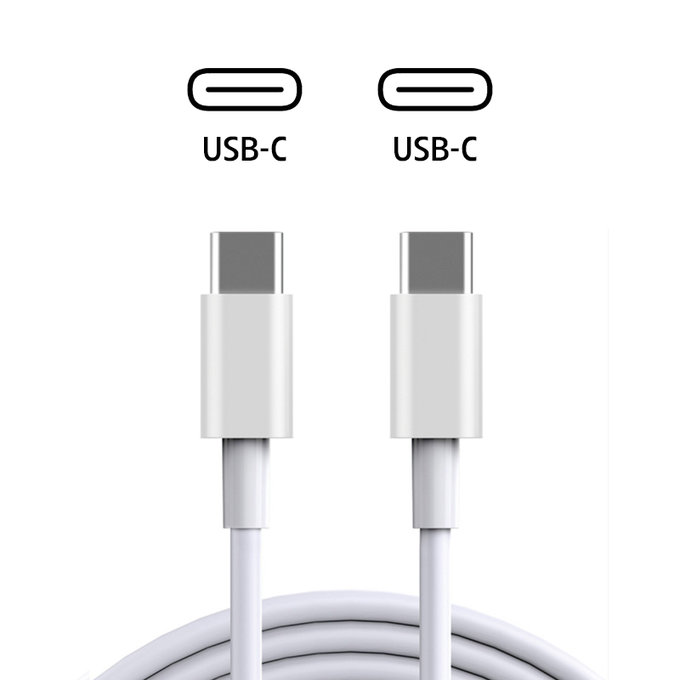 USB-C / USB-C câble, 2 m, compatible avec Apple, bulk