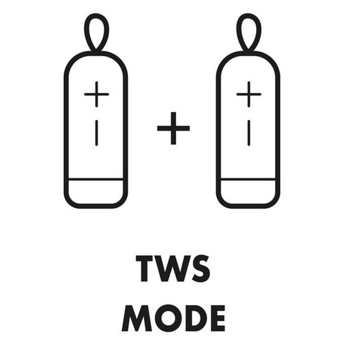 JAZ - Enceinte Bluetooth TWS SPEAKTALL, 10W, gris