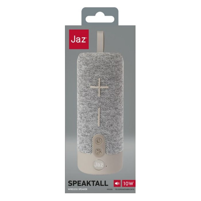 JAZ - Enceinte Bluetooth TWS SPEAKTALL, 10W, gris