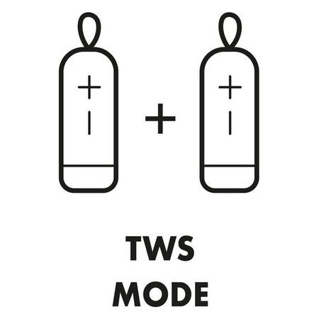 JAZ - Enceinte Bluetooth TWS SPEAKTALL, 10W, noir