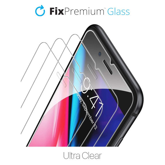 FixPremium Glass - Verre trempé pour iPhone X, XS et 11 Pro