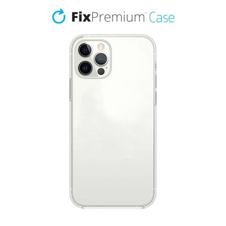 FixPremium - Coque en Silicone pour iPhone 12 Pro Max, blanc