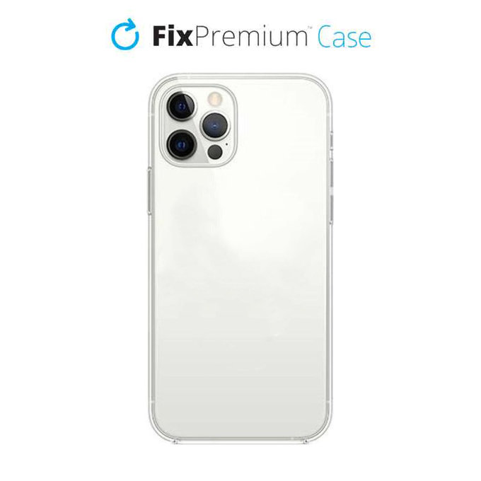 FixPremium - Coque en Silicone pour iPhone 12 Pro Max, blanc