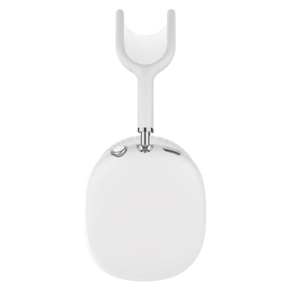 FixPremium - Coques en silicone pour AirPods Max, blanches