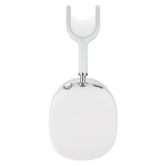 FixPremium - Coques en silicone pour AirPods Max, blanches