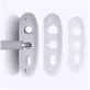 FixPremium - Coques en silicone pour AirPods Max, blanches
