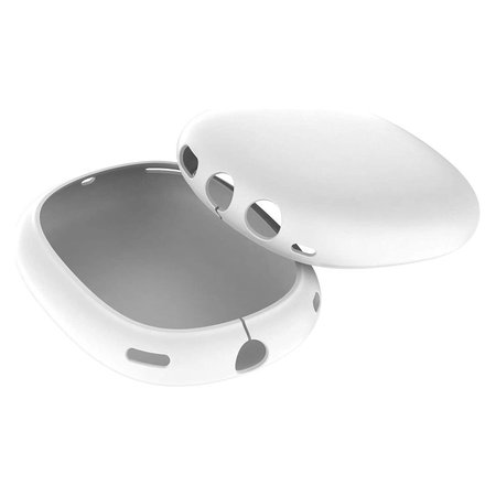 FixPremium - Coques en silicone pour AirPods Max, blanches