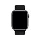 FixPremium - Bracelet en nylon pour Apple Watch (42, 44, 45 et 49 mm), noir