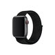 FixPremium - Bracelet en nylon pour Apple Watch (38, 40 et 41 mm), noir