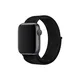 FixPremium - Bracelet en nylon pour Apple Watch (38, 40 et 41 mm), noir