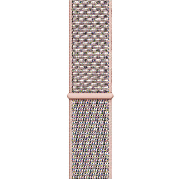 FixPremium - Bracelet en nylon pour Apple Watch (42, 44, 45 et 49 mm), rose