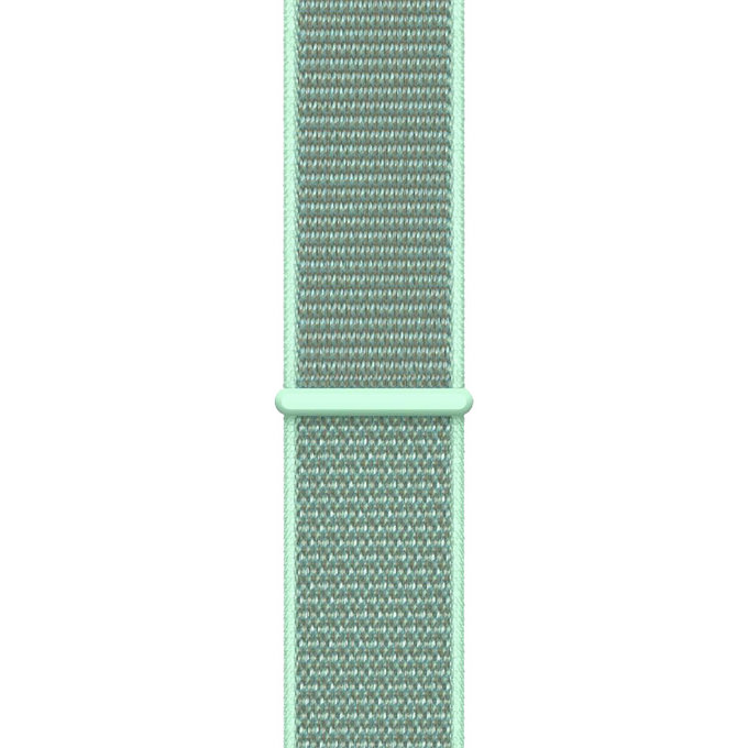 FixPremium - Bracelet en nylon pour Apple Watch (38, 40 et 41 mm), turquoise
