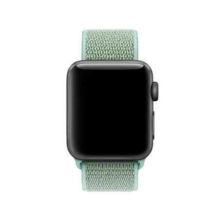 FixPremium - Bracelet en nylon pour Apple Watch (38, 40 et 41 mm), turquoise