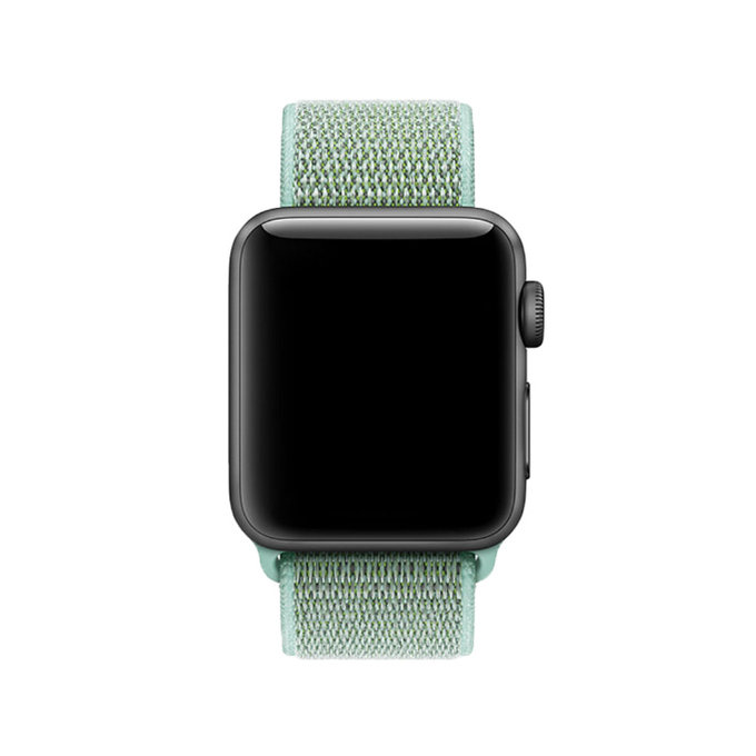 FixPremium - Bracelet en nylon pour Apple Watch (38, 40 et 41 mm), turquoise