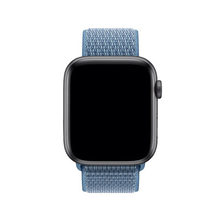 FixPremium - Bracelet en nylon pour Apple Watch (38, 40 et 41 mm), bleu