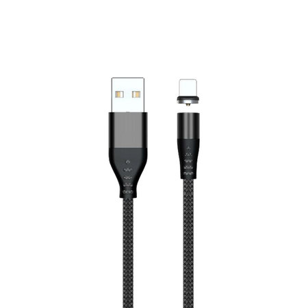 FixPremium - Câble magnétique Lightning / USB (1m), noir