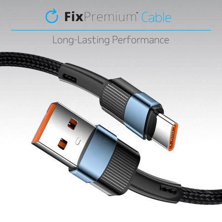 FixPremium - Câble USB-C / USB Charge Rapide (2m), noir