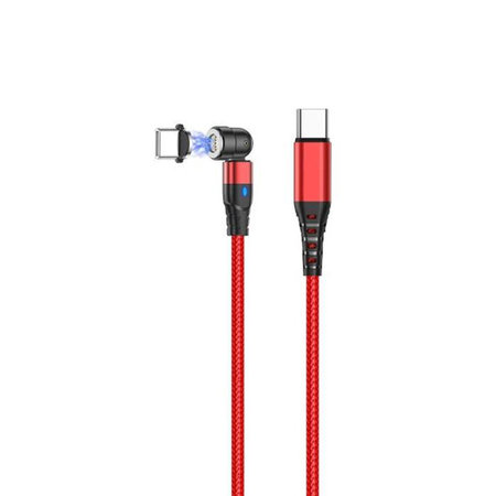 FixPremium - Câble Magnétique USB-C / USB (1m), rouge