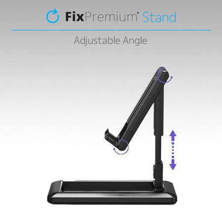 FixPremium - Support pour Smartphone/Tablette, noir