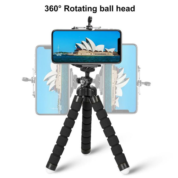 FixPremium - Trépied pour Smartphone, noir