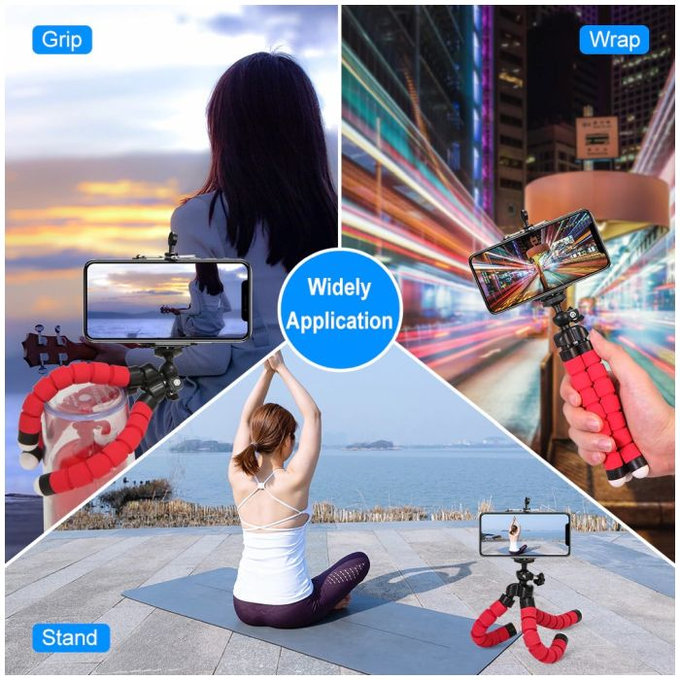 FixPremium - Trépied pour Smartphone, noir